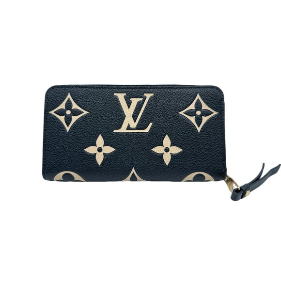 Louis Vuitton Monogram Empreinte Zippy Wallet black - Picture 1 of 9